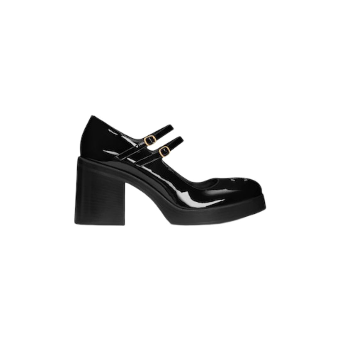 CELINE Triomphe Perforated Mini Sandals for Women