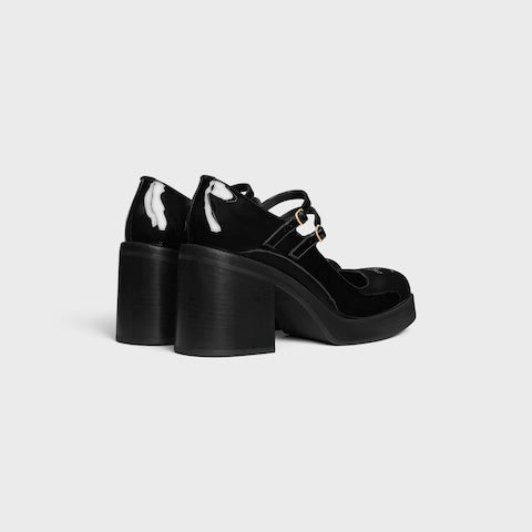CELINE Triomphe Perforated Mini Sandals for Women