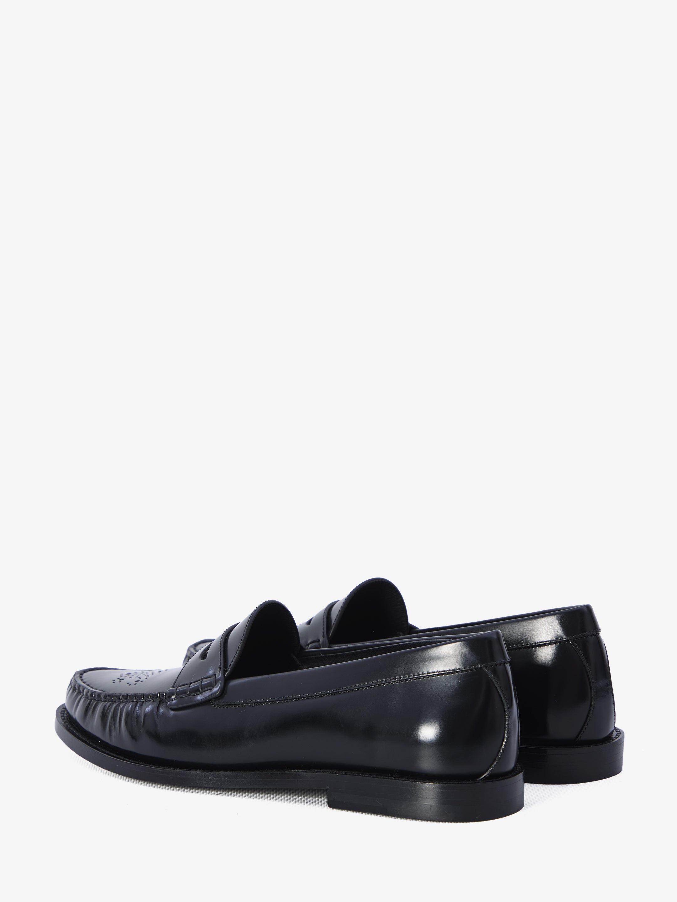 CELINE Leather Loafers - Size 38