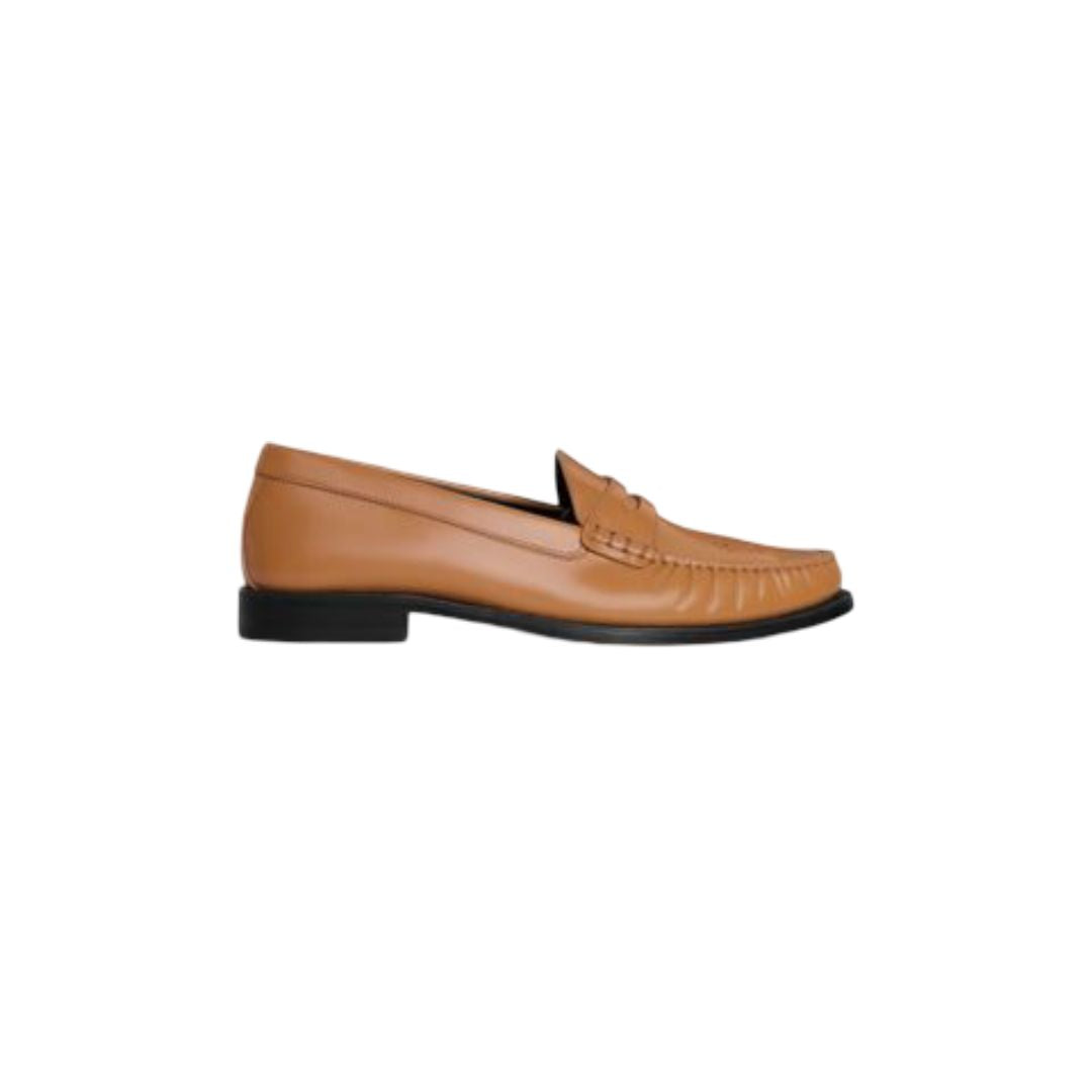 CELINE Polished Bullskin Loafers for Women