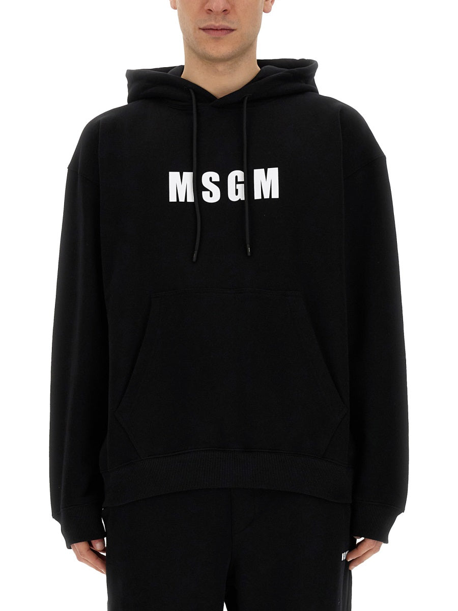 MSGM Logo Sweatshirt - Size L