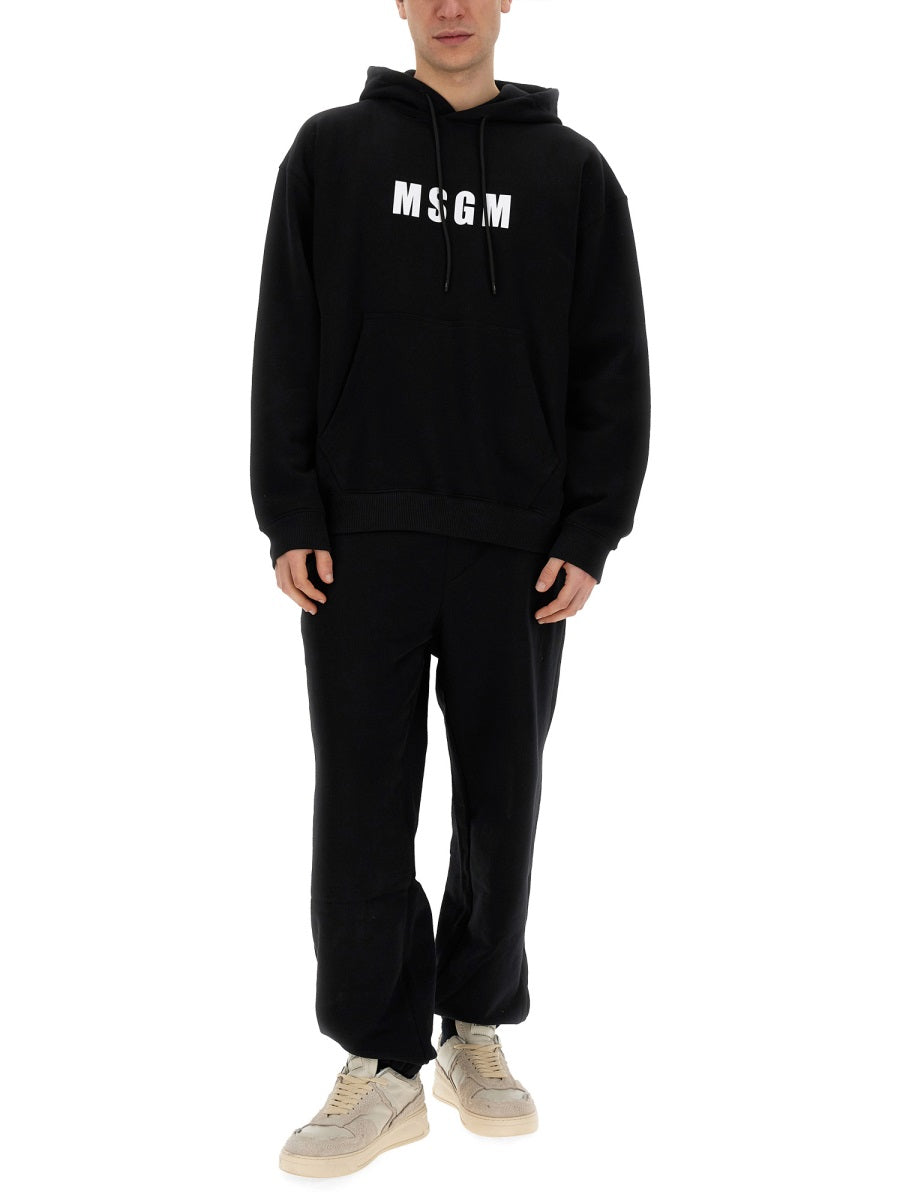 MSGM Logo Sweatshirt - Size L