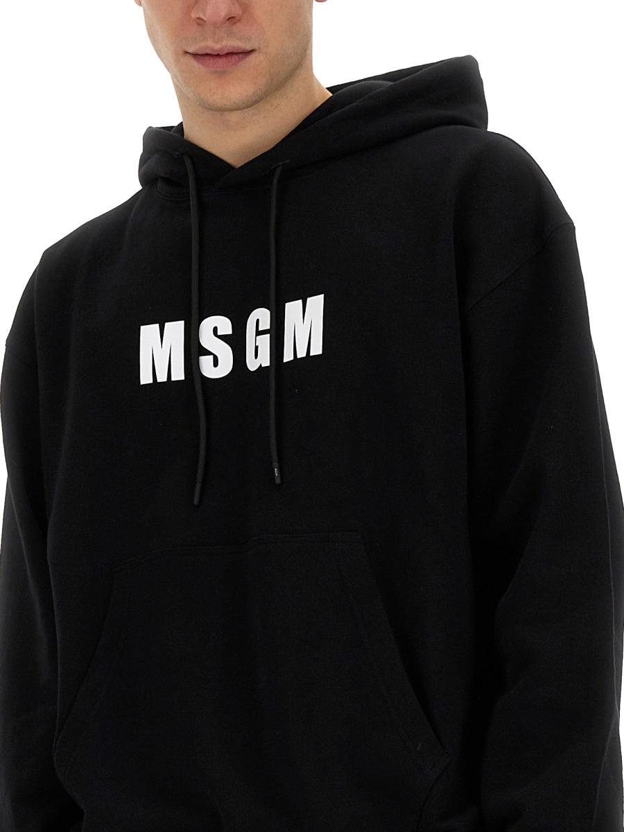 MSGM Logo Sweatshirt - Size L