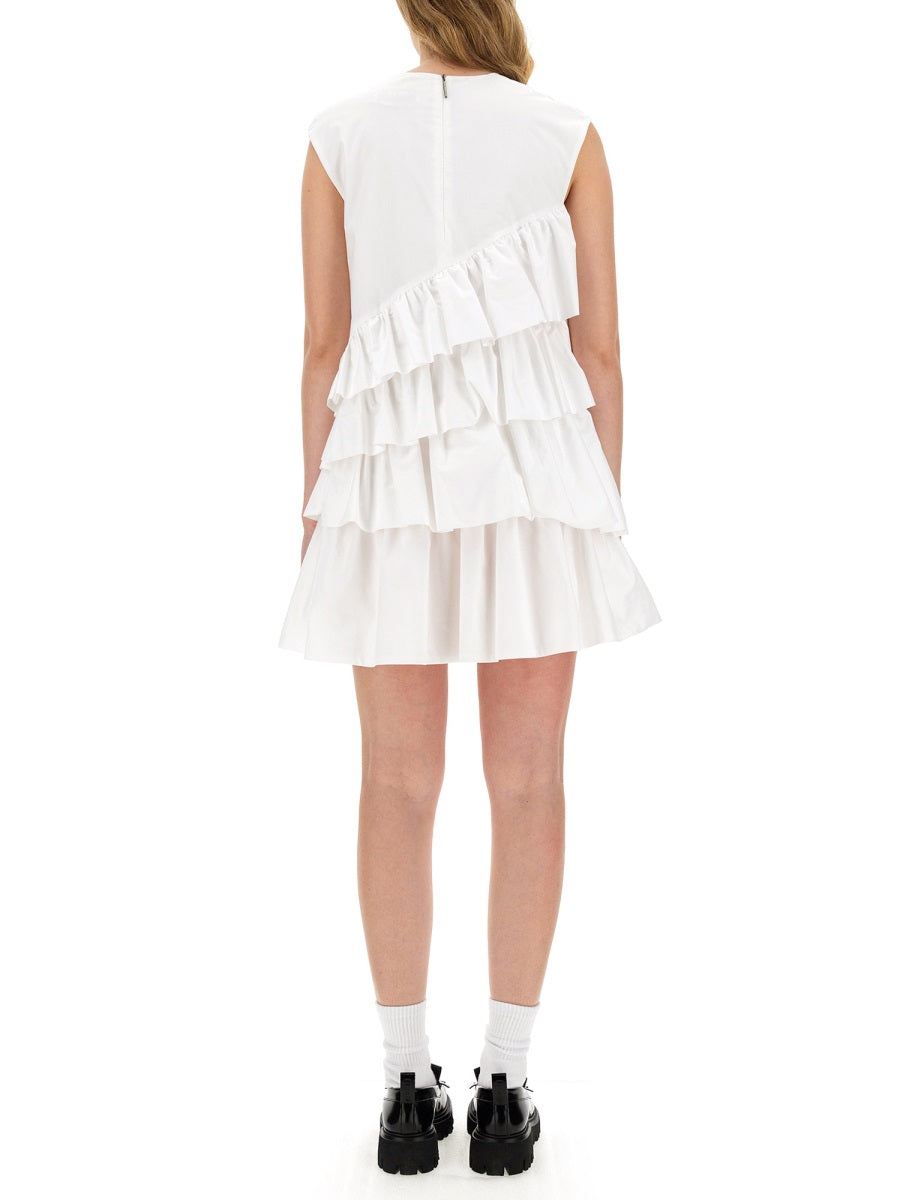 MSGM Ruffled Mini Dress - Size 40