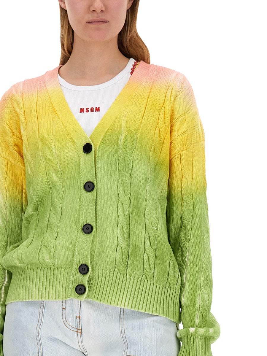 MSGM Degrade Cardigan - Women's Size S