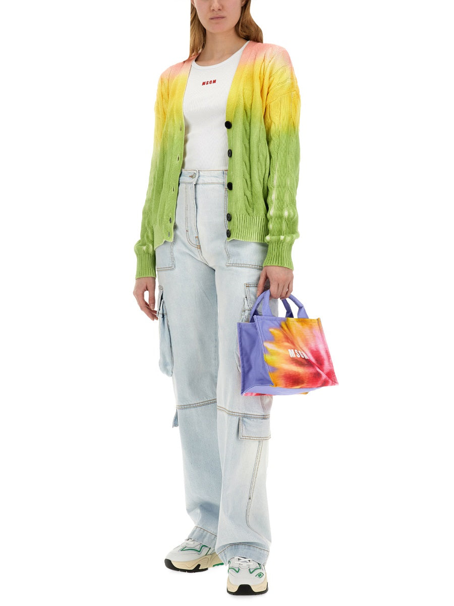 MSGM Women's Cargo Pants Size 40 - Cotton Comfort for SS24