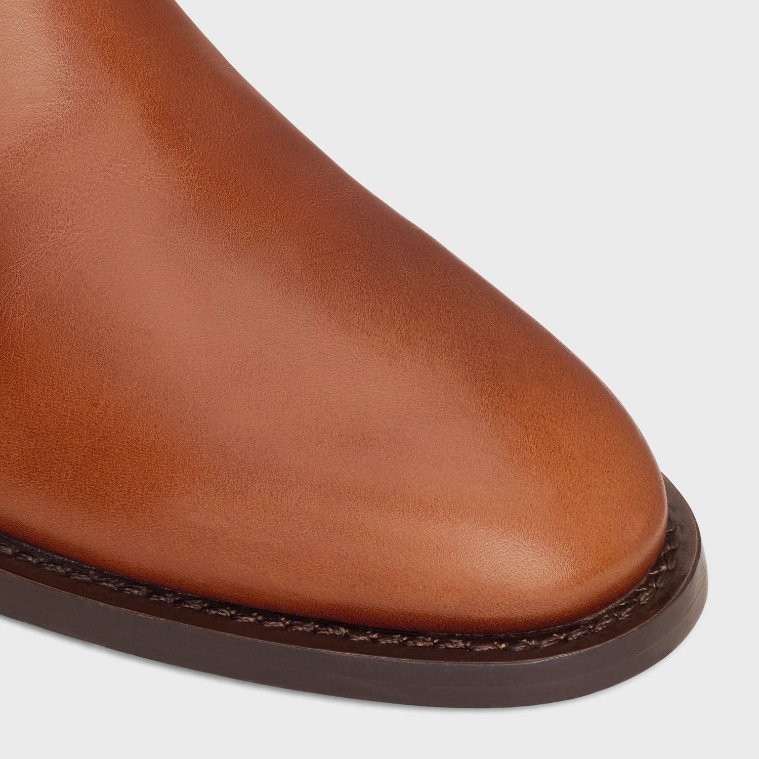 CELINE Calfskin Riding Boot