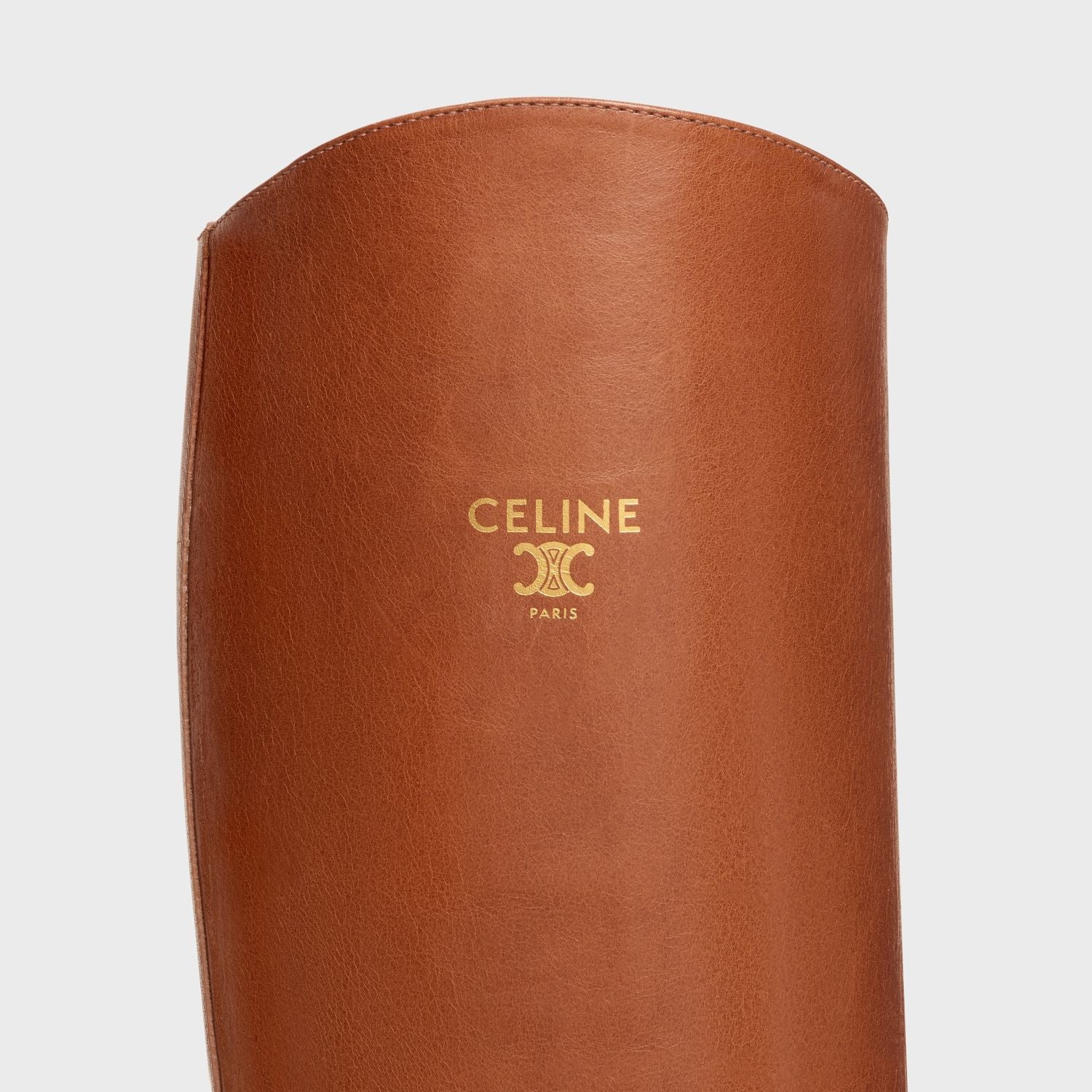 CELINE Calfskin Riding Boot