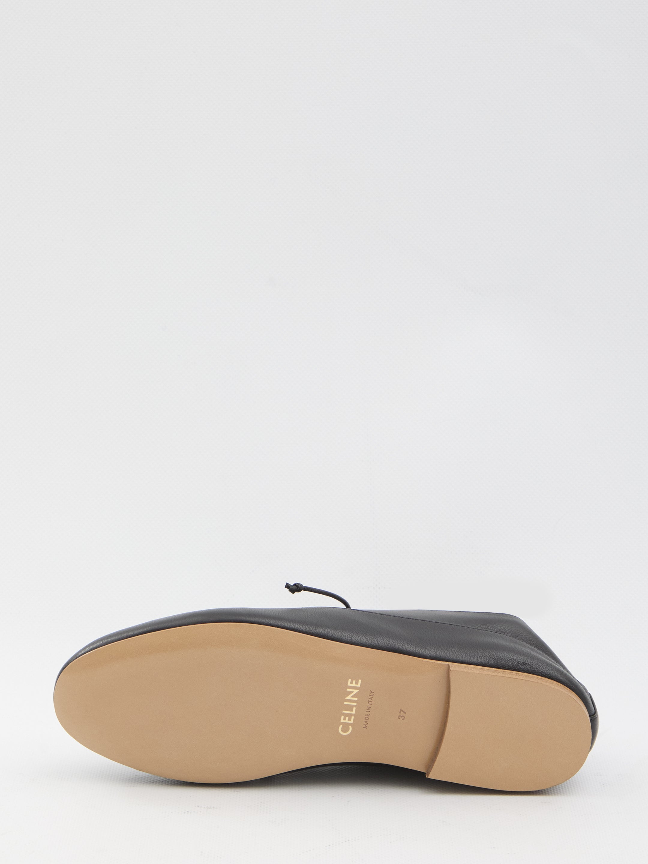 CELINE Almond Toe Lace-Up Shoes - Women's Size 38