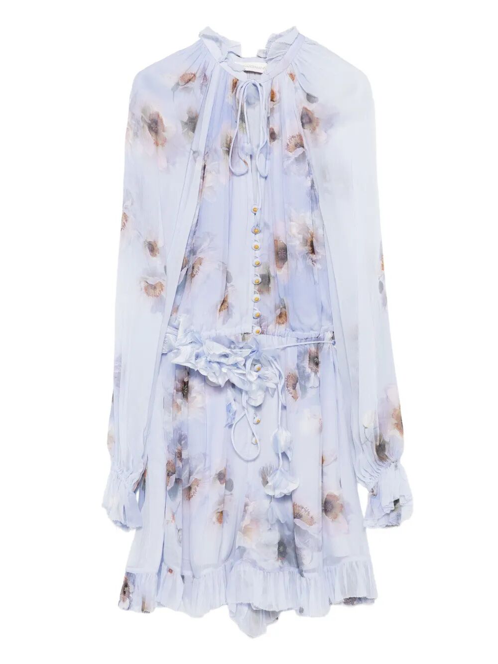 ZIMMERMANN Hypnotic Floral Mini Dress