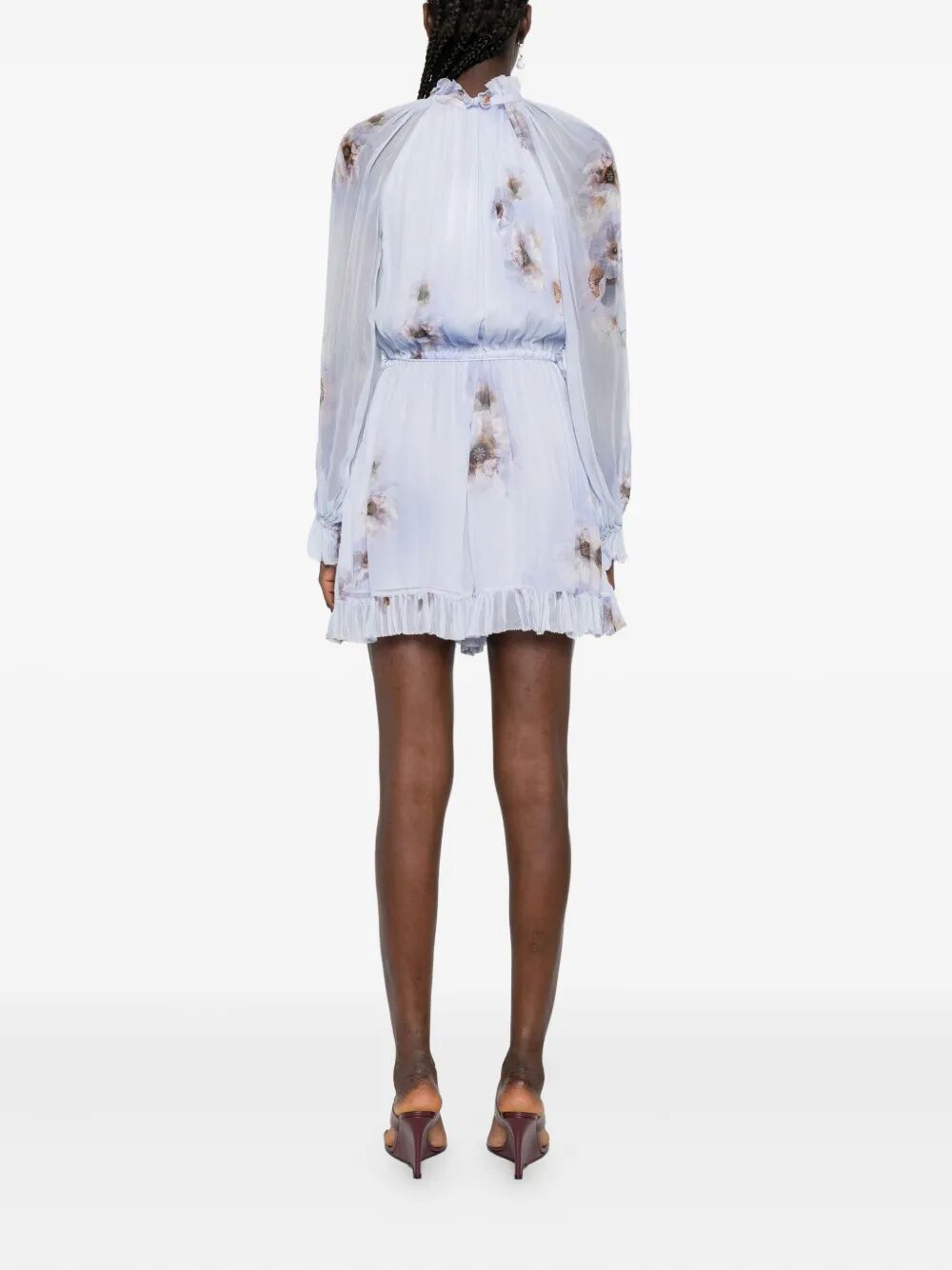 ZIMMERMANN Hypnotic Floral Mini Dress