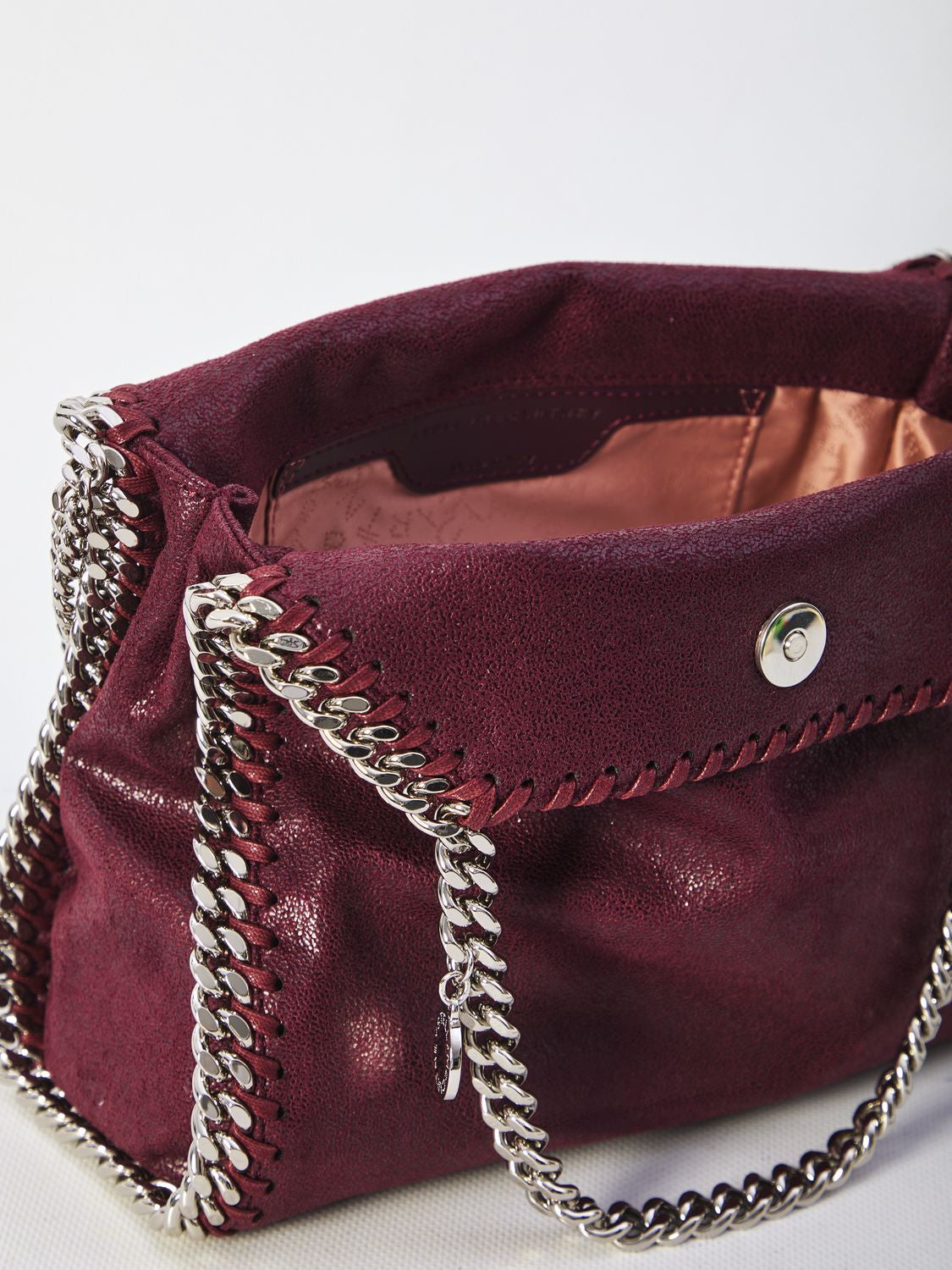 STELLA MCCARTNEY Mini Tote Handbag 26.5x23.5x10cm