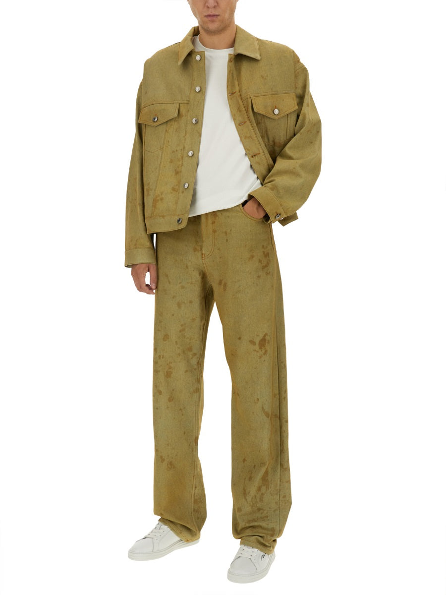 MSGM Classic Cotton Denim Pants - Size 50 IT