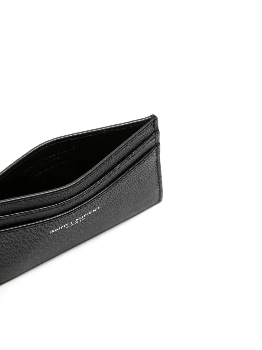 SAINT LAURENT Mini Logo Card Case