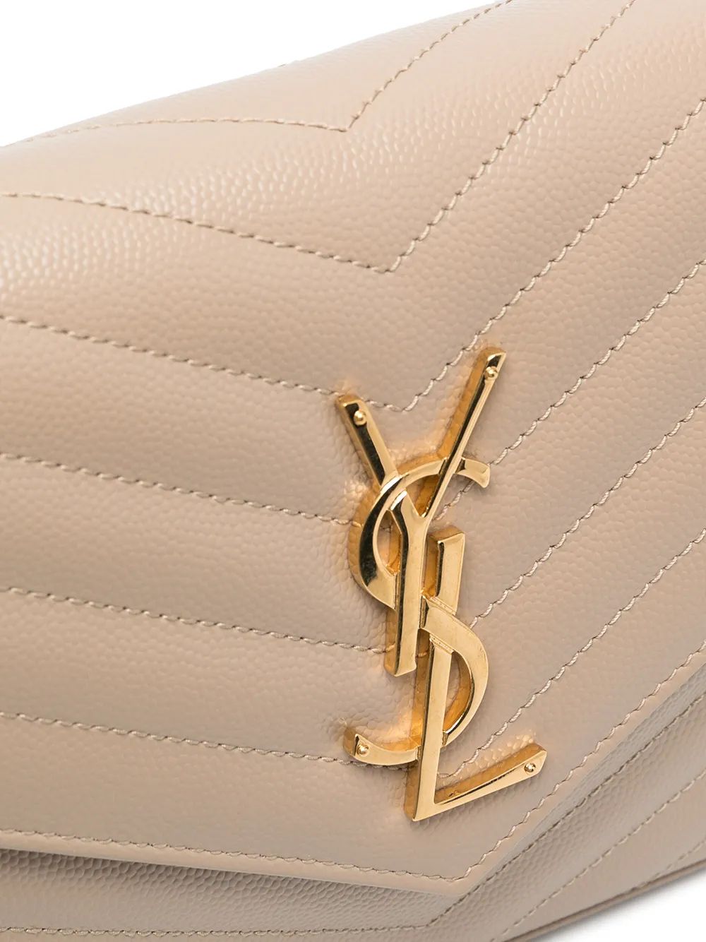SAINT LAURENT Mini Cassandre Chain Clutch