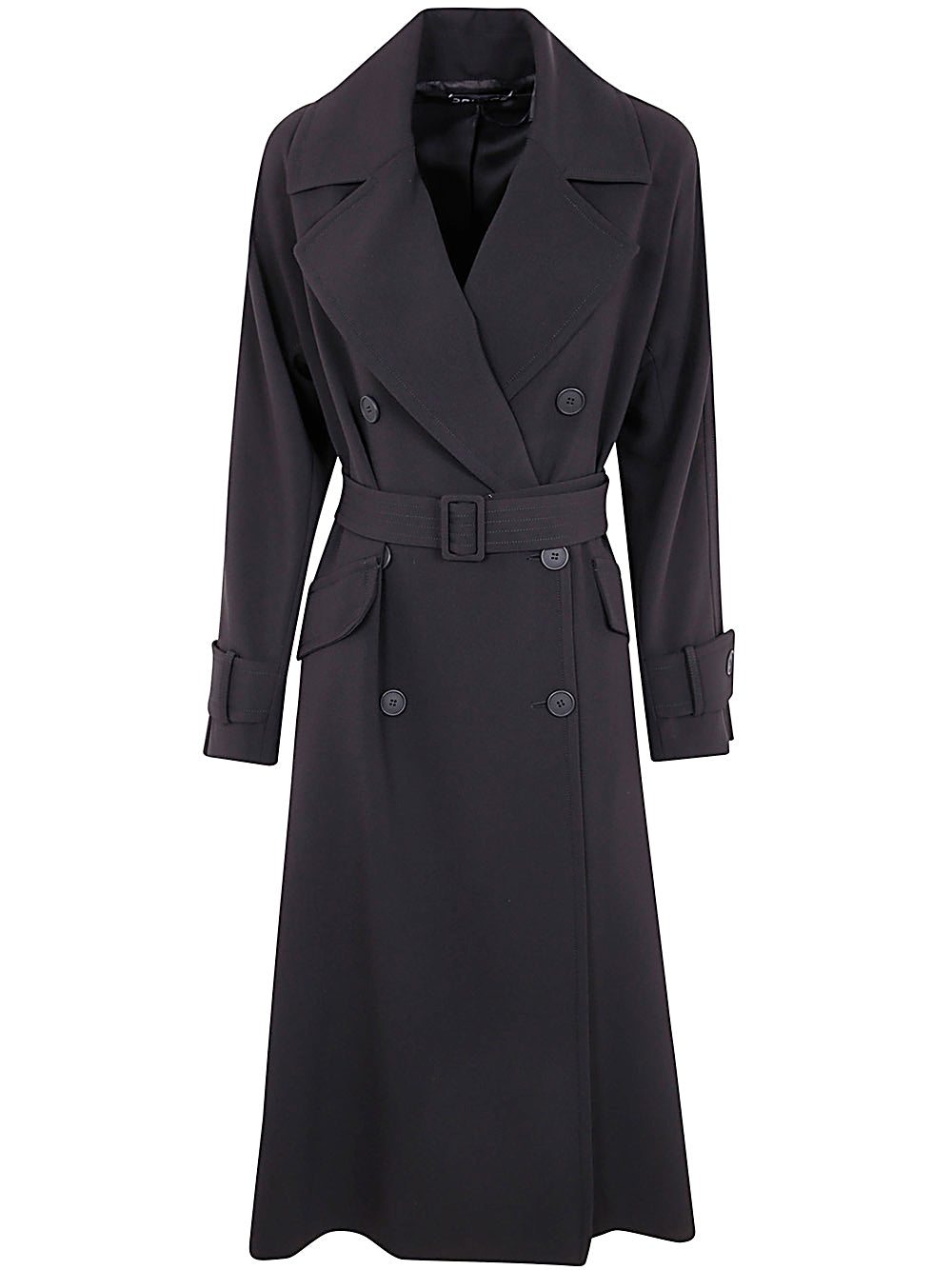 DRHOPE Stylish Mini Trench Coat for Women - Autumn/Winter 2024