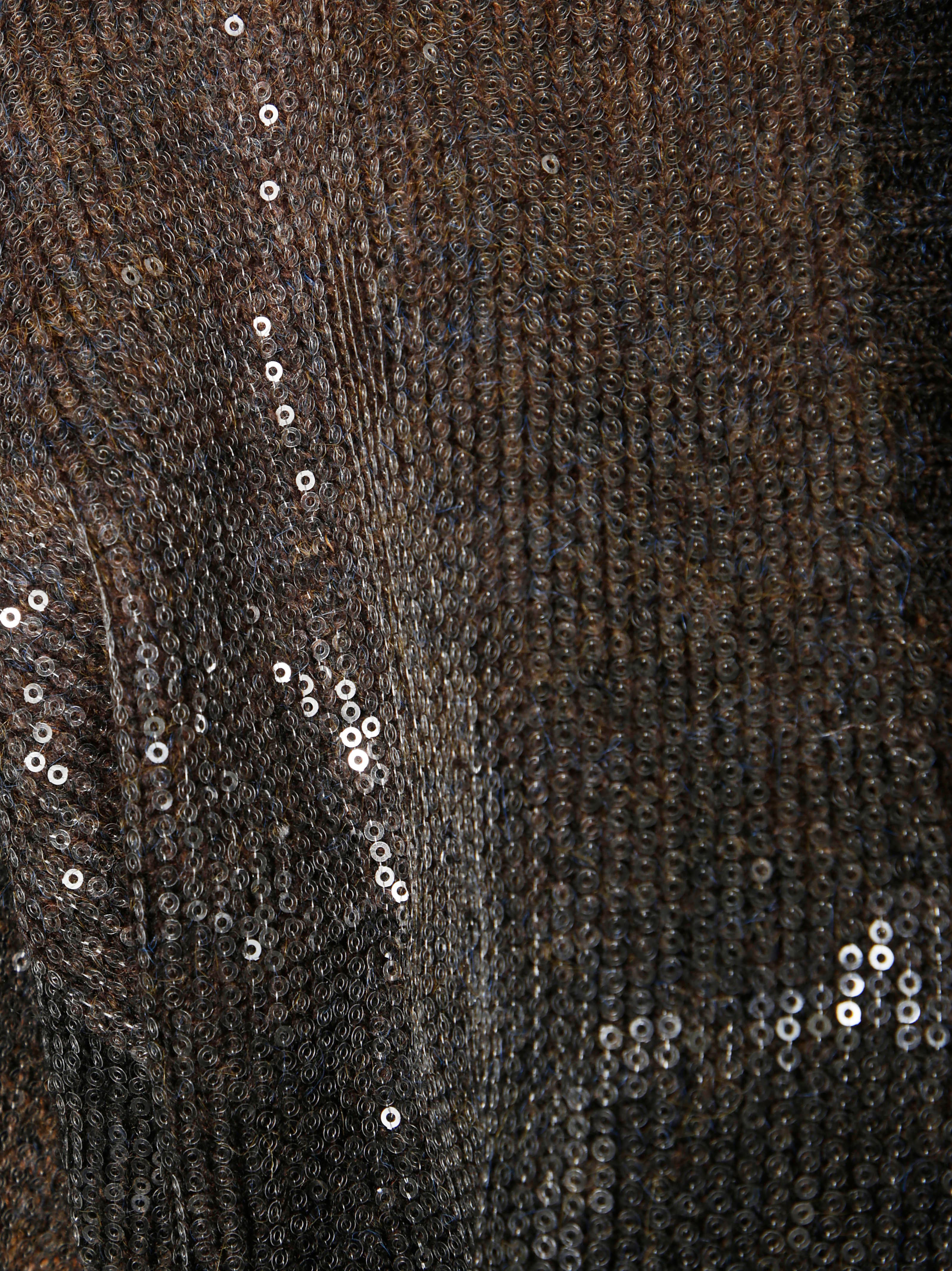 LIUJO Men's Shimmering Cardigan with Elegant Details