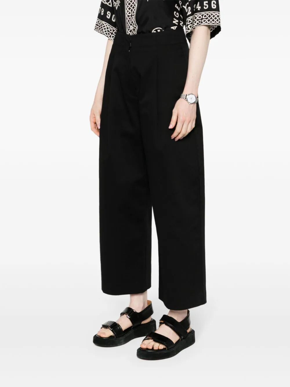 DRHOPE Chic Penced Mini Pants for Women
