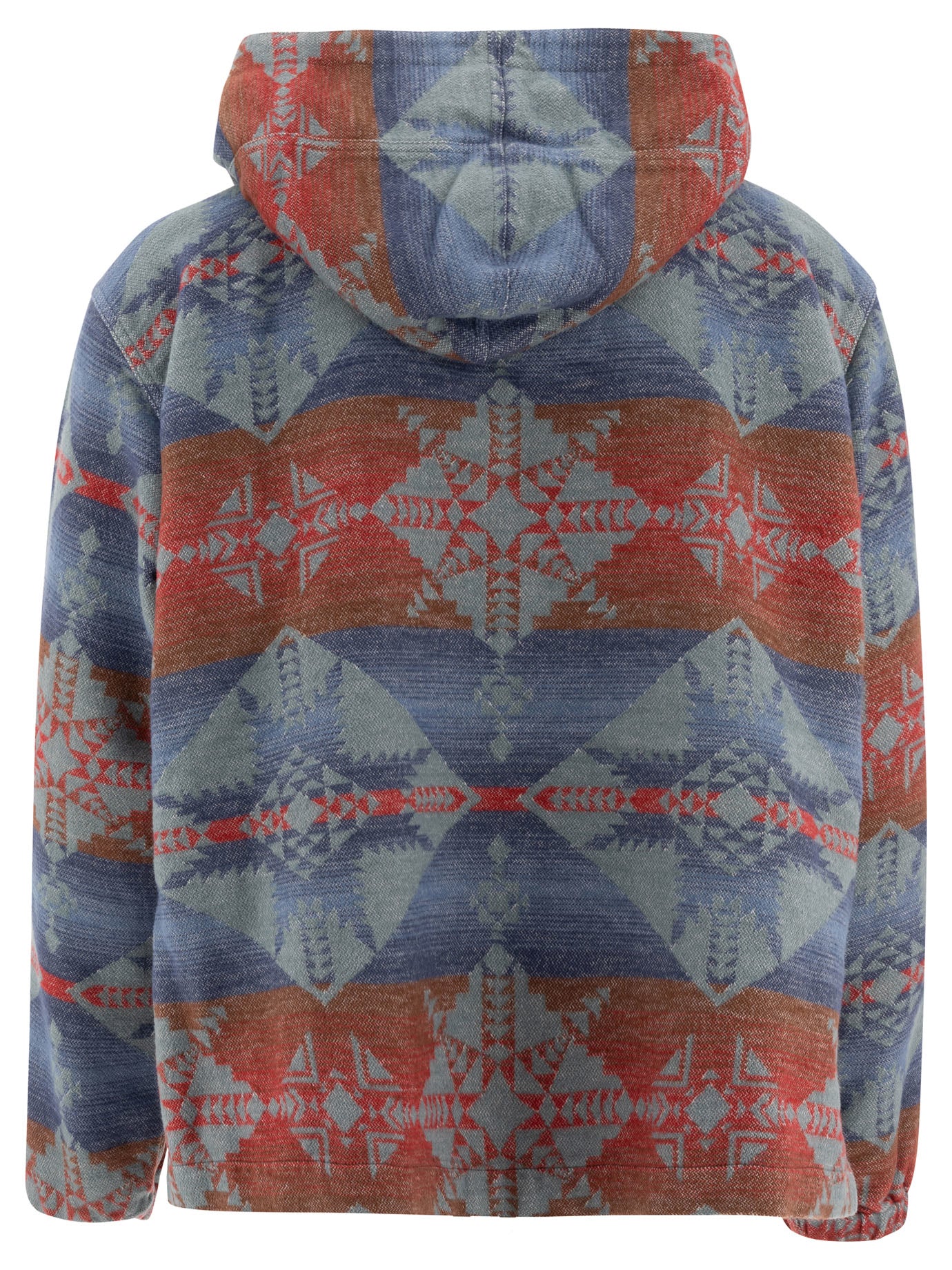 BEAMS PLUS Oversized Military-Inspired Smock Hoodie