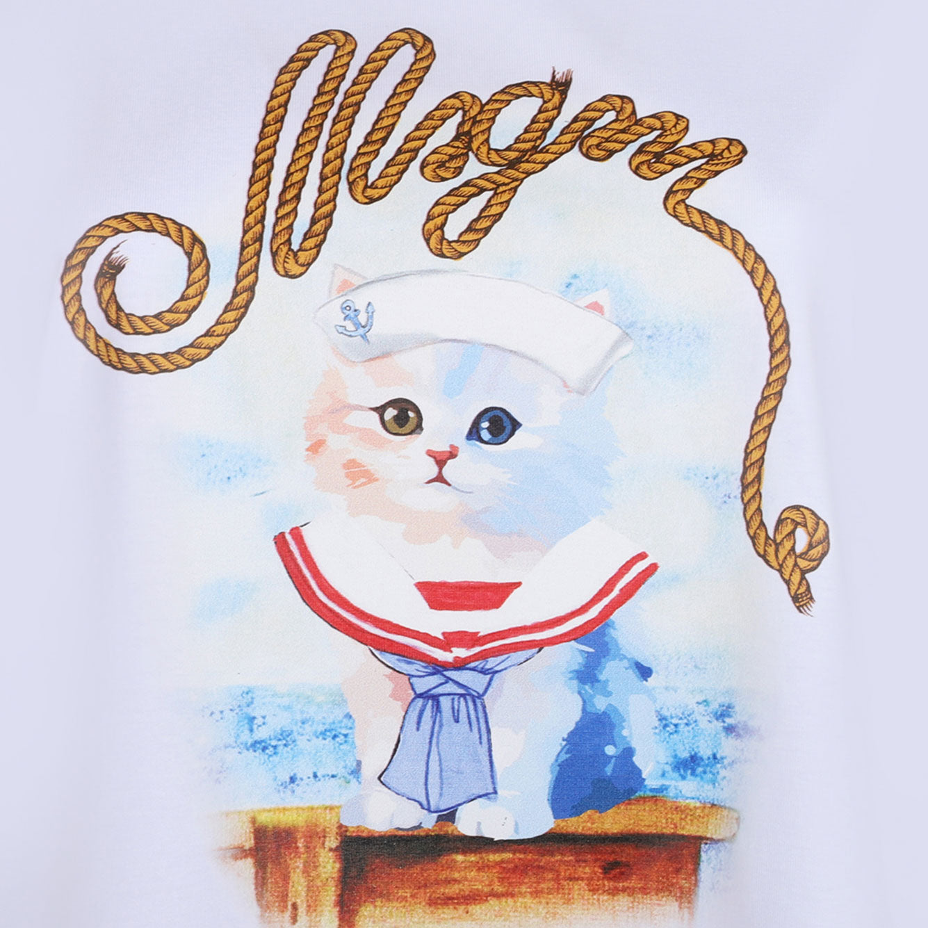 MSGM Cotton T-Shirt for Women - Spring/Summer 2025