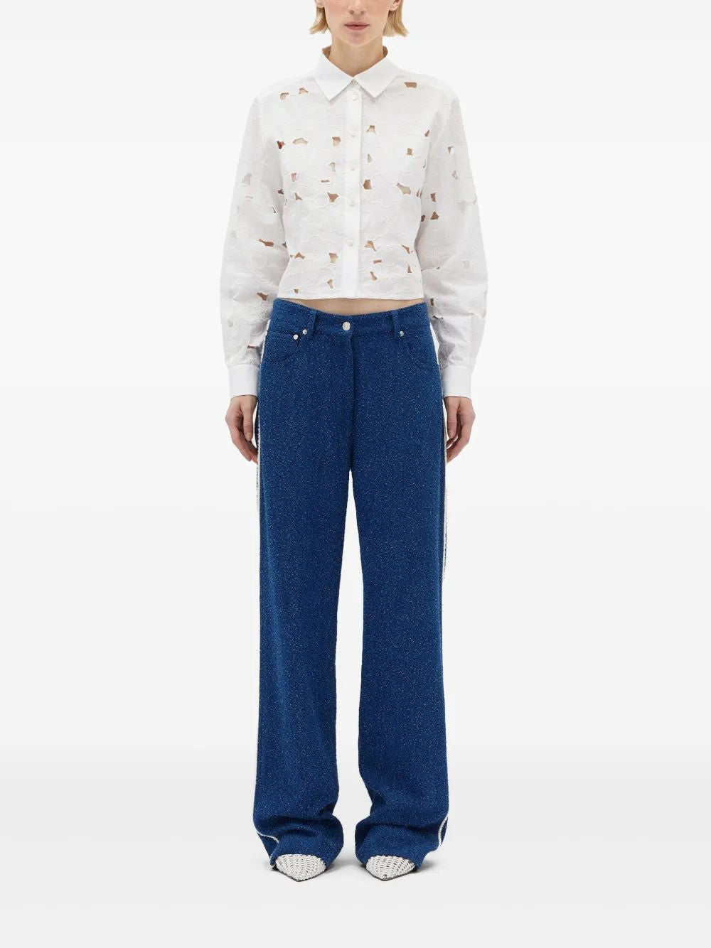 MSGM Trendy Women's Pants for SS25