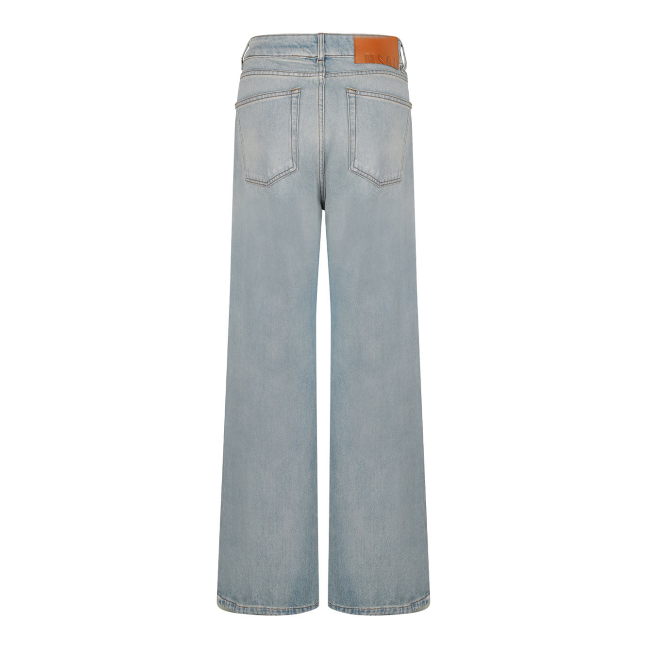 MSGM Cotton Clothing Trousers for Women - SS25