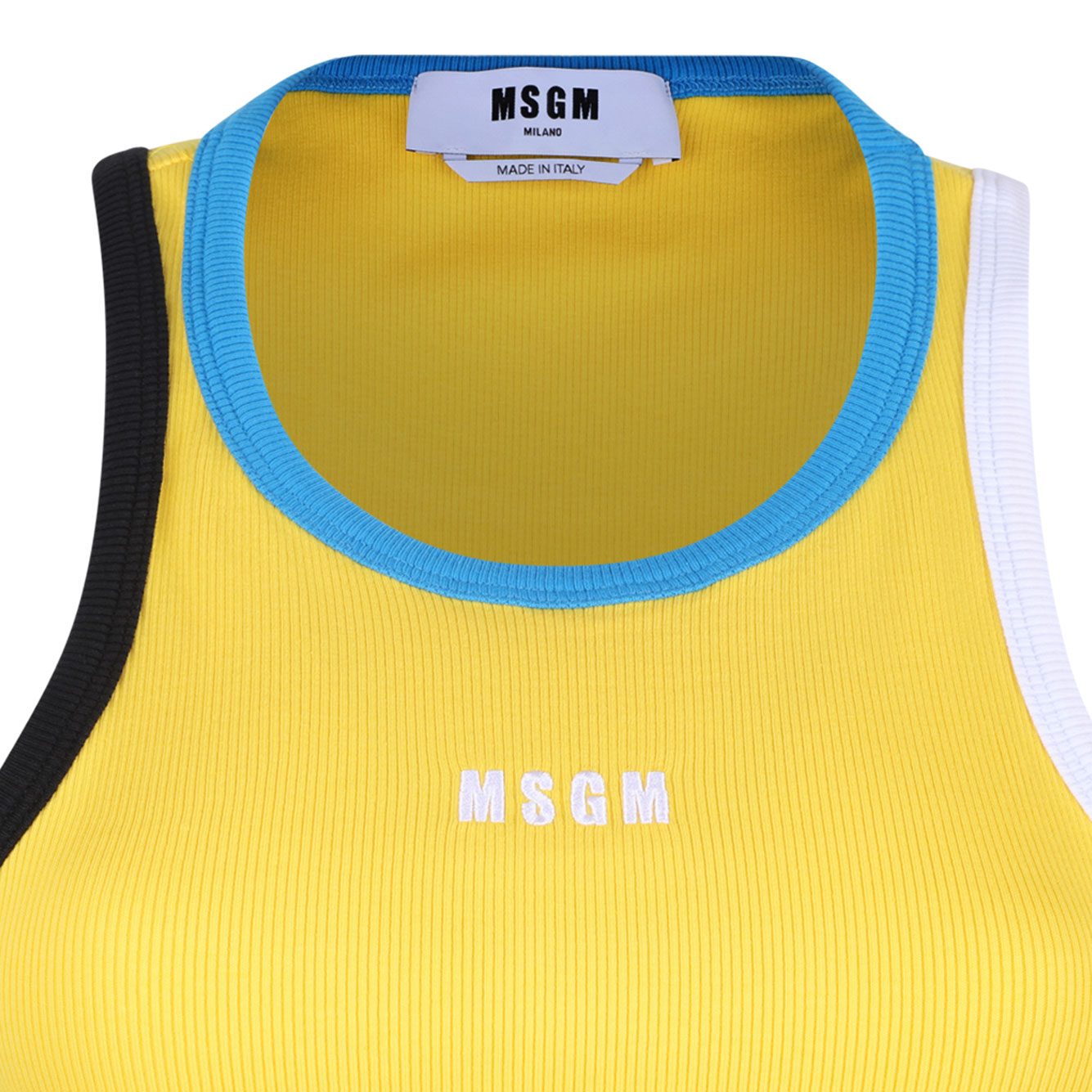 MSGM Cotton Blend Top for Women - SS25 Collection