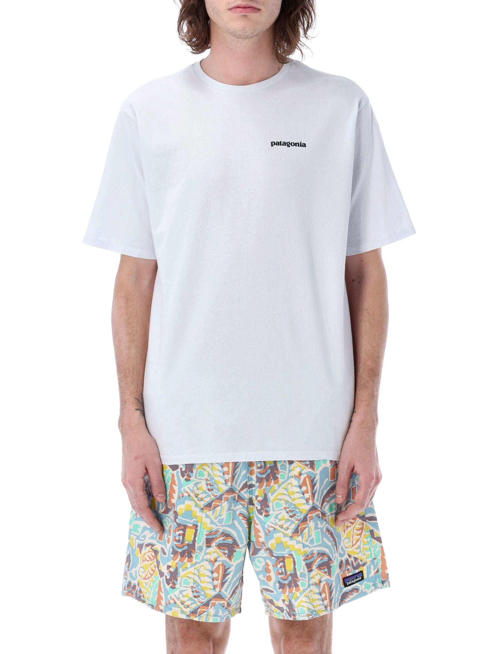 PATAGONIA Men's Classic Crewneck T-Shirt with Iconic Logo - Size L