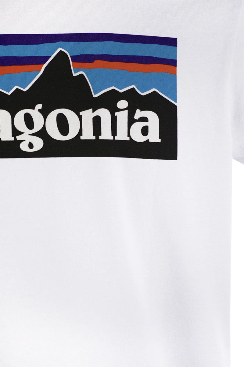 PATAGONIA Men's Classic Crewneck T-Shirt with Iconic Logo - Size L