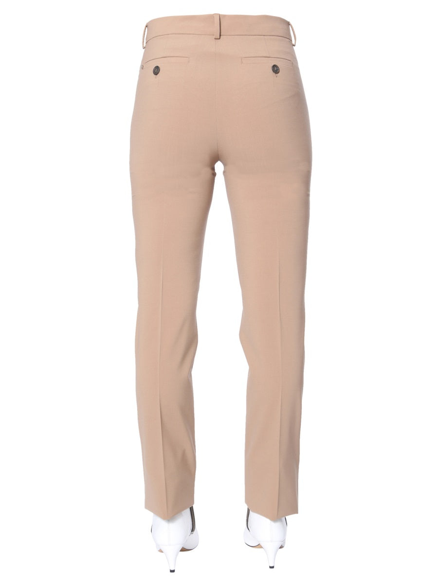 MAX MARA Sophisticated Women's Trousers with Zip and Hook Closure
