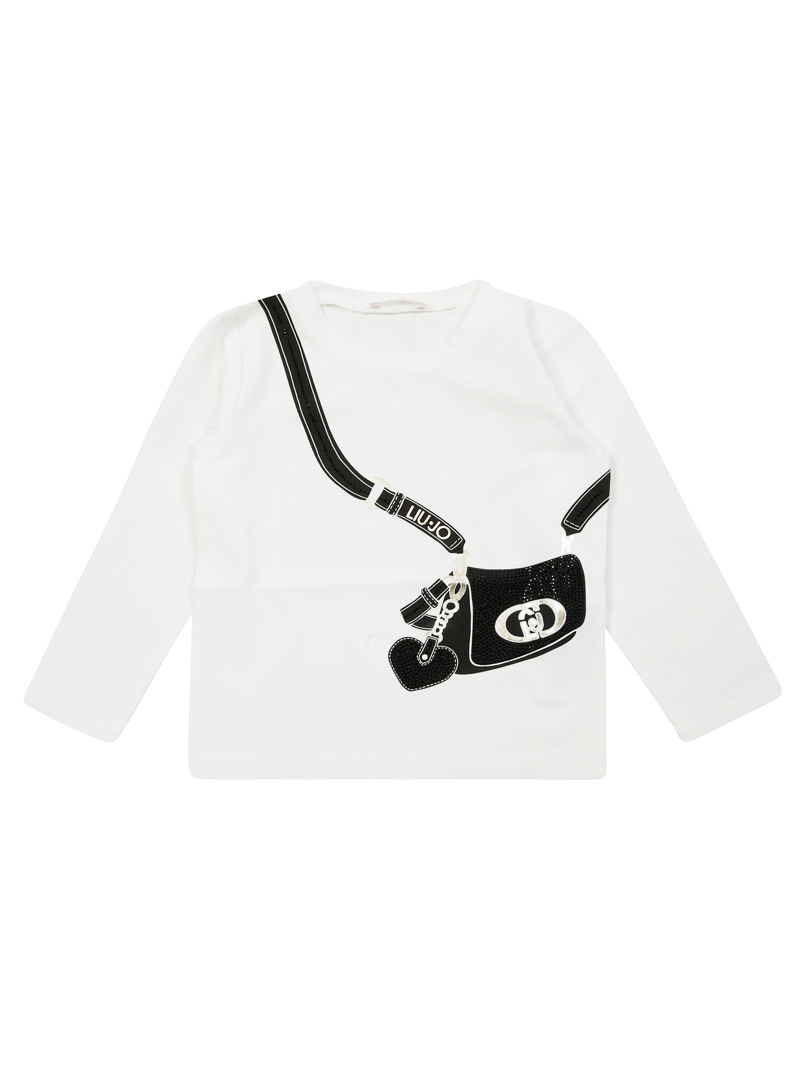 LIU JO KIDS Mini Long Sleeve T-Shirt with Cute Print