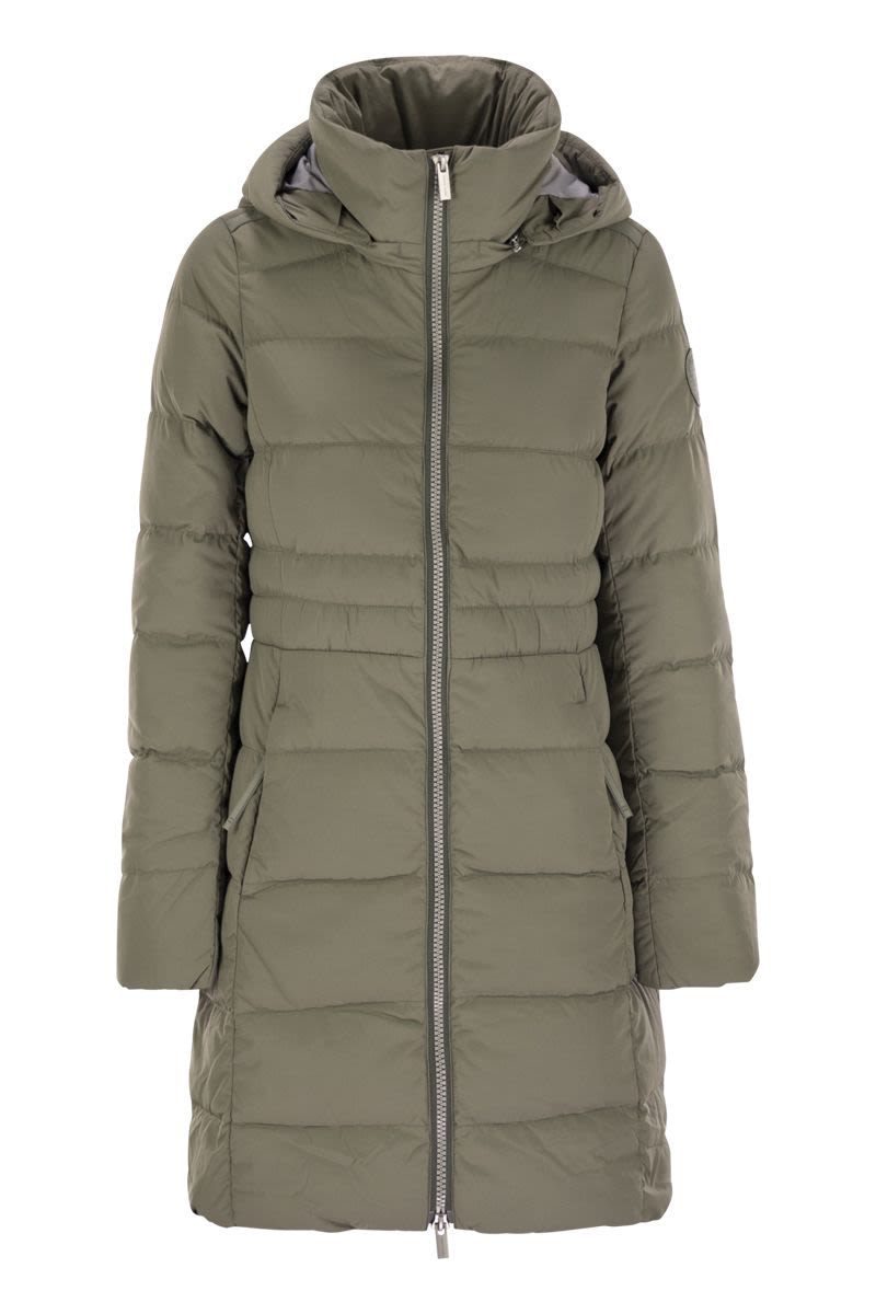 CANADA GOOSE Women's Aurora Hooded Parka Jacket - Knee Length