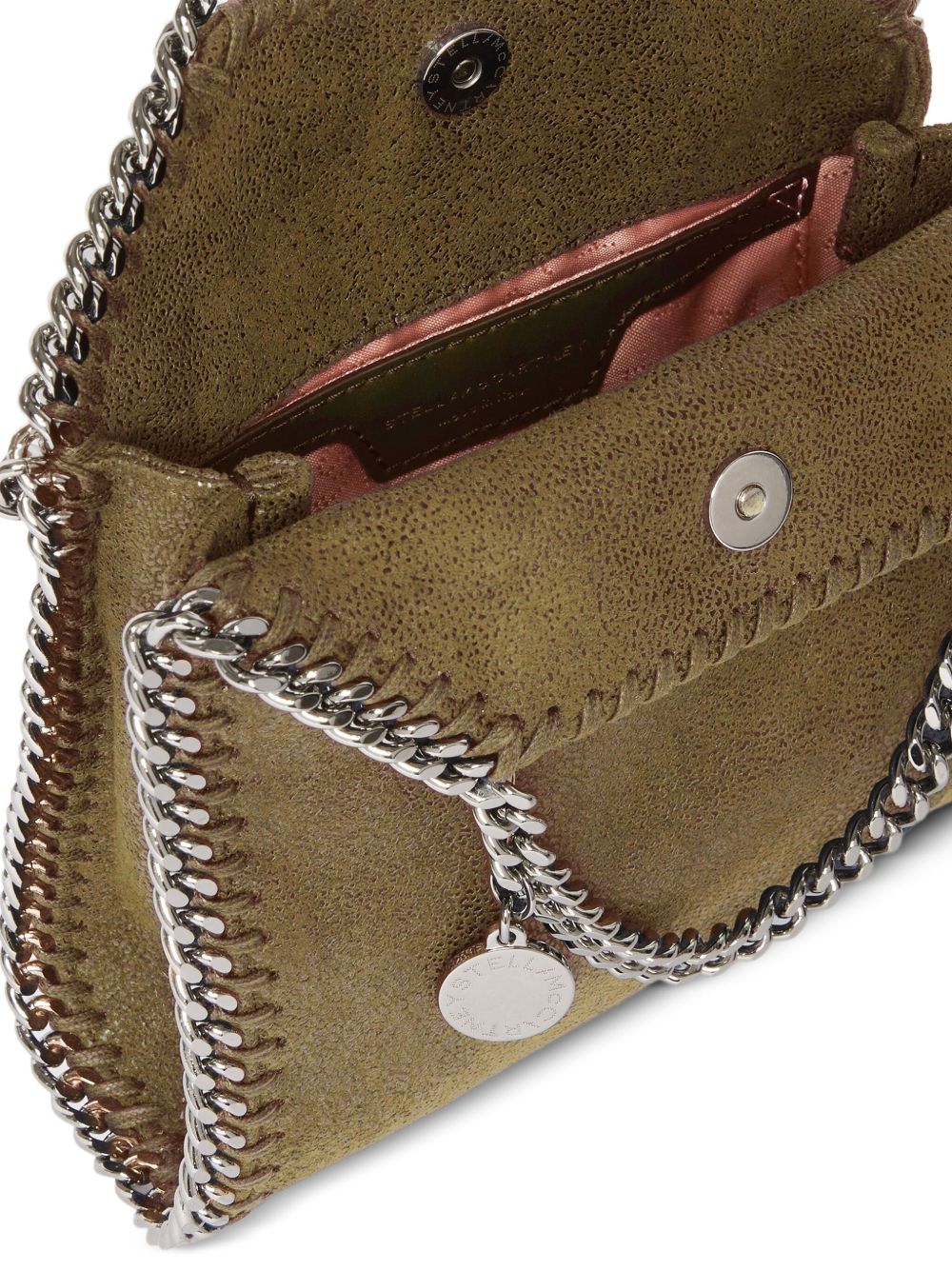 STELLA MCCARTNEY Mini Crossbody Handbag with Chain Strap