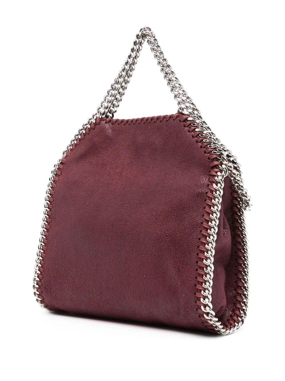 STELLA MCCARTNEY Micro Tote Handbag with Chain Details