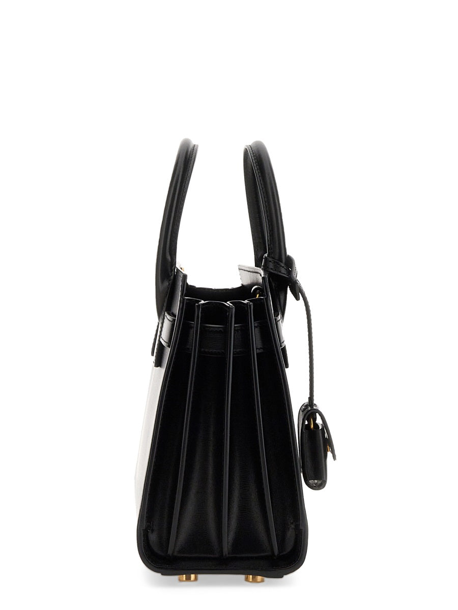SAINT LAURENT Mini Leather Borsa Sac Of Jour