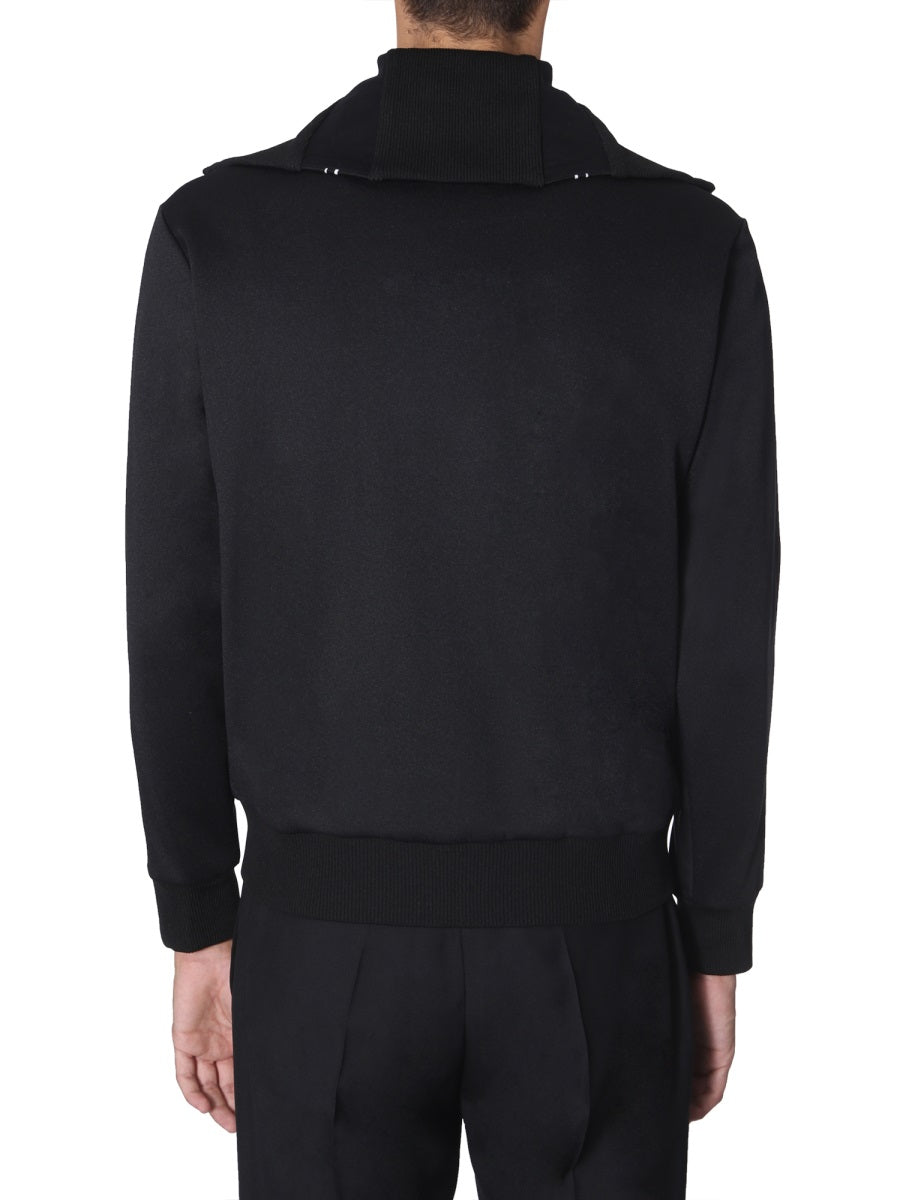 GIVENCHY Logo-Embellished Front Zip Sports Jacket
