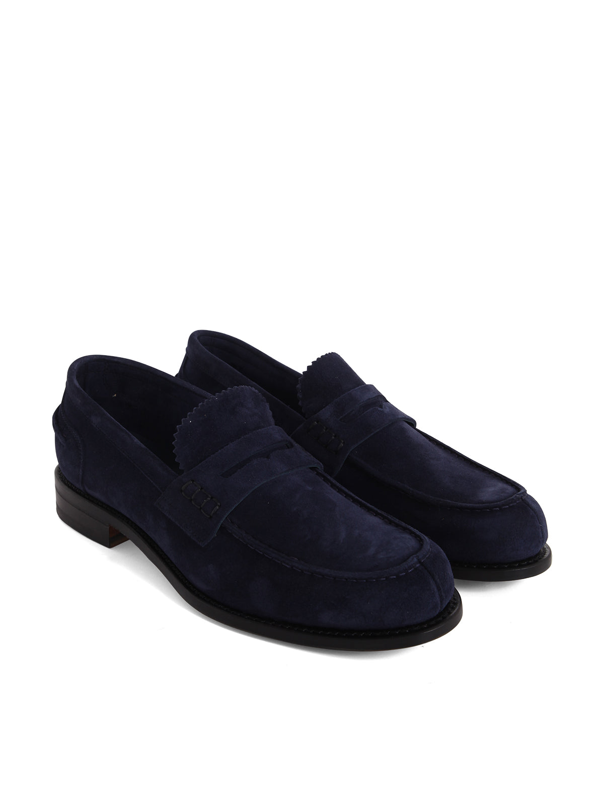 BERWICK Kudu Reverse Loafers for Men - SS23 Edition