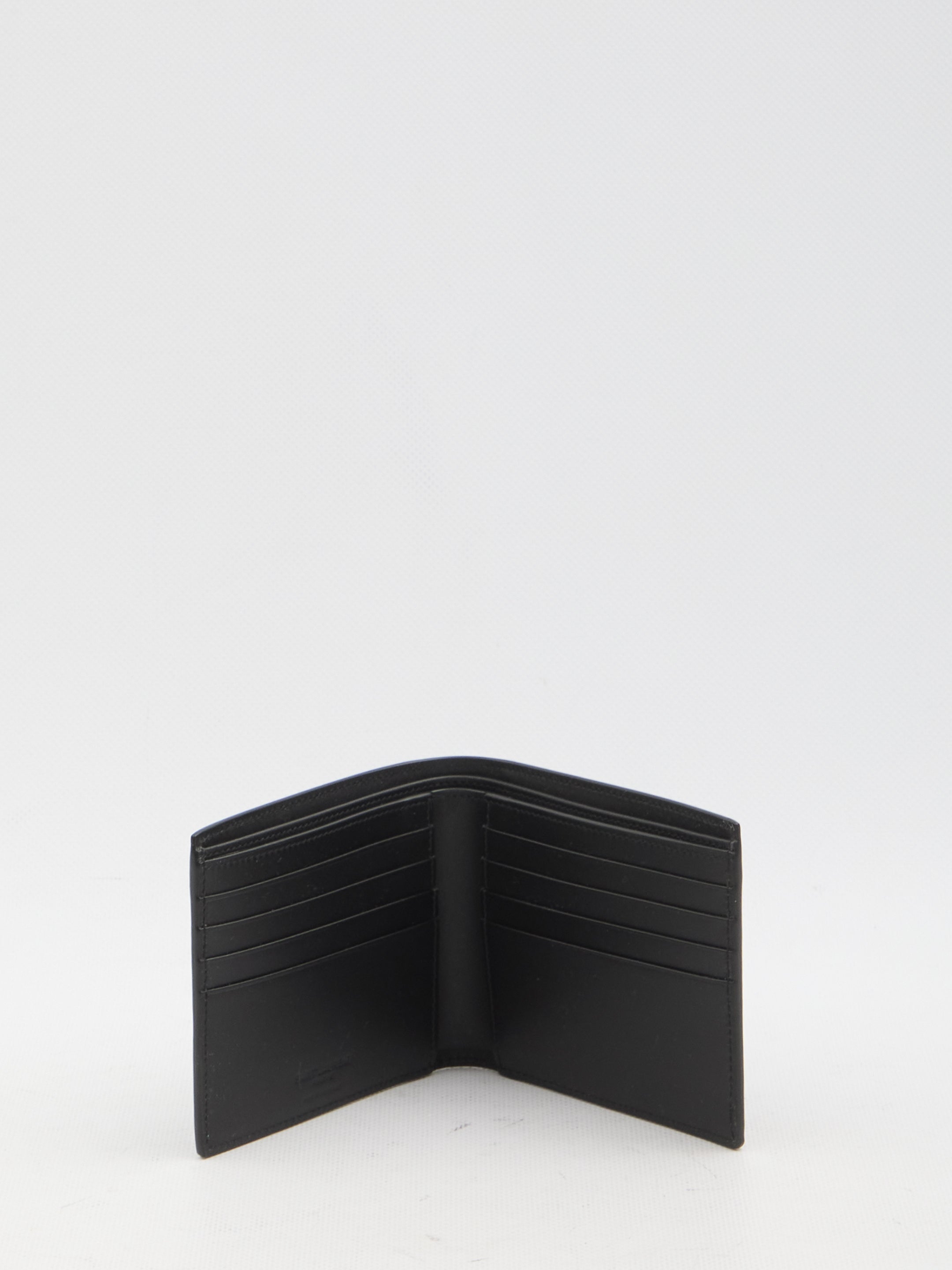 SAINT LAURENT East/West Mini Bi-Fold Wallet - FW25