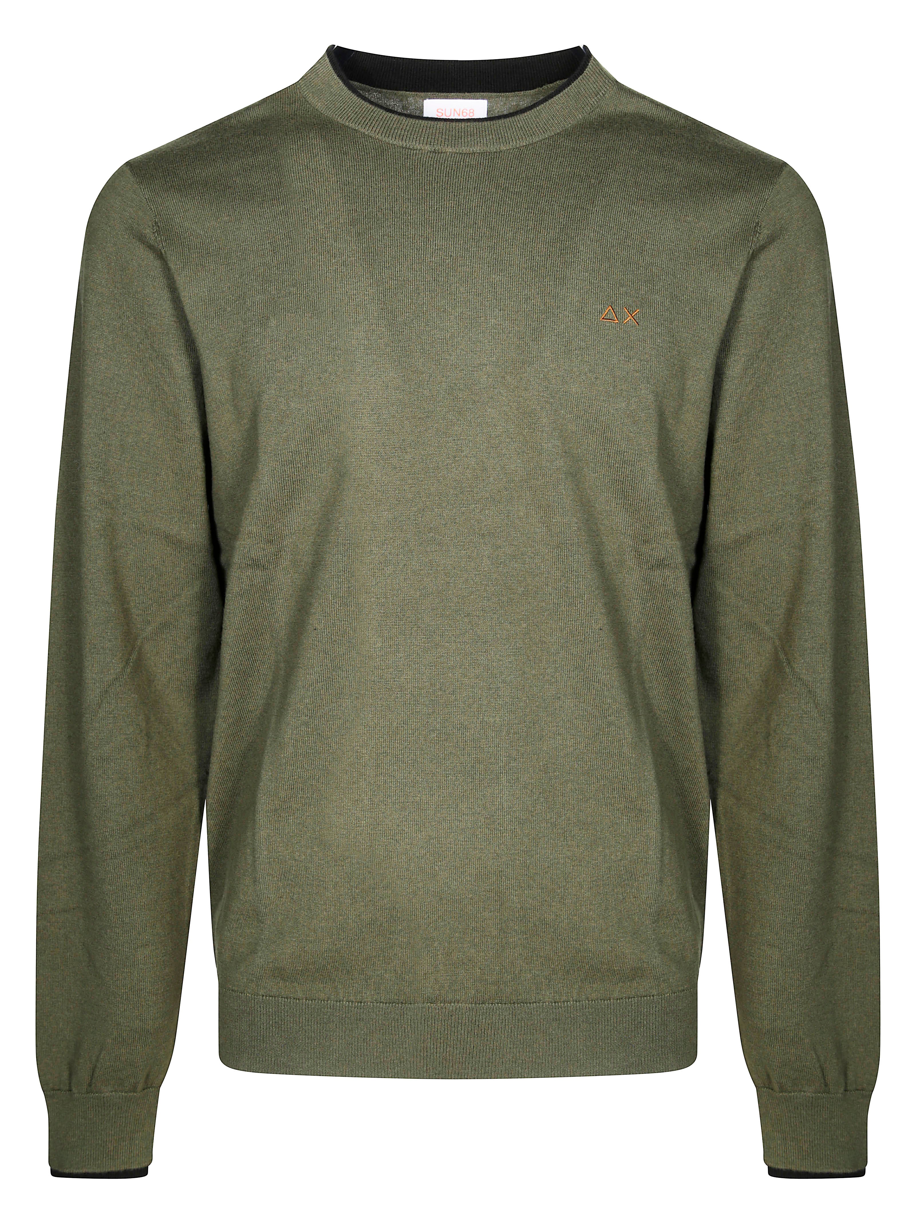 SUN 68 Double Knit Crew Neck Sweater for Women