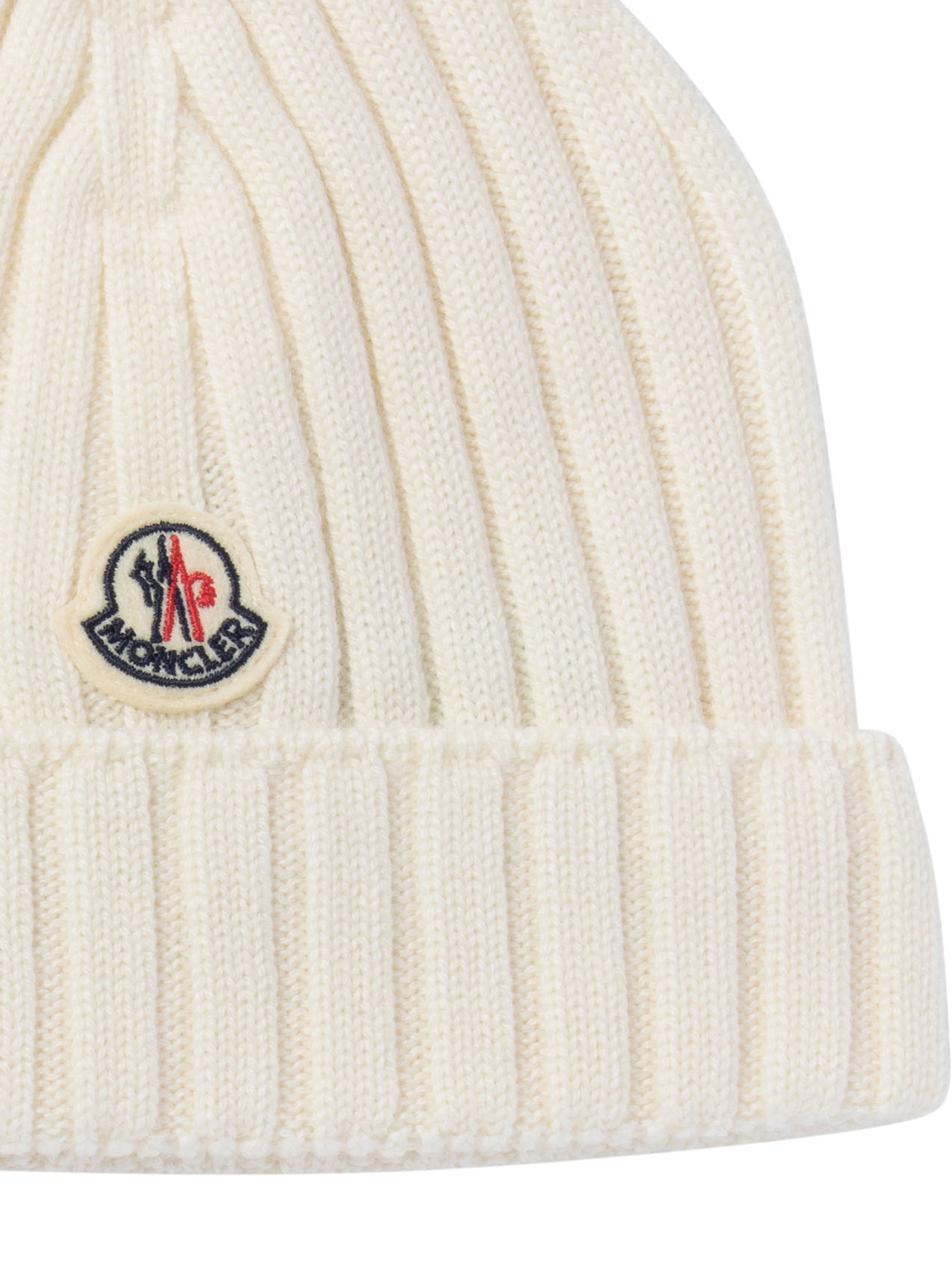 MONCLER KIDS Cozy Mini Wool Beanie for Girls