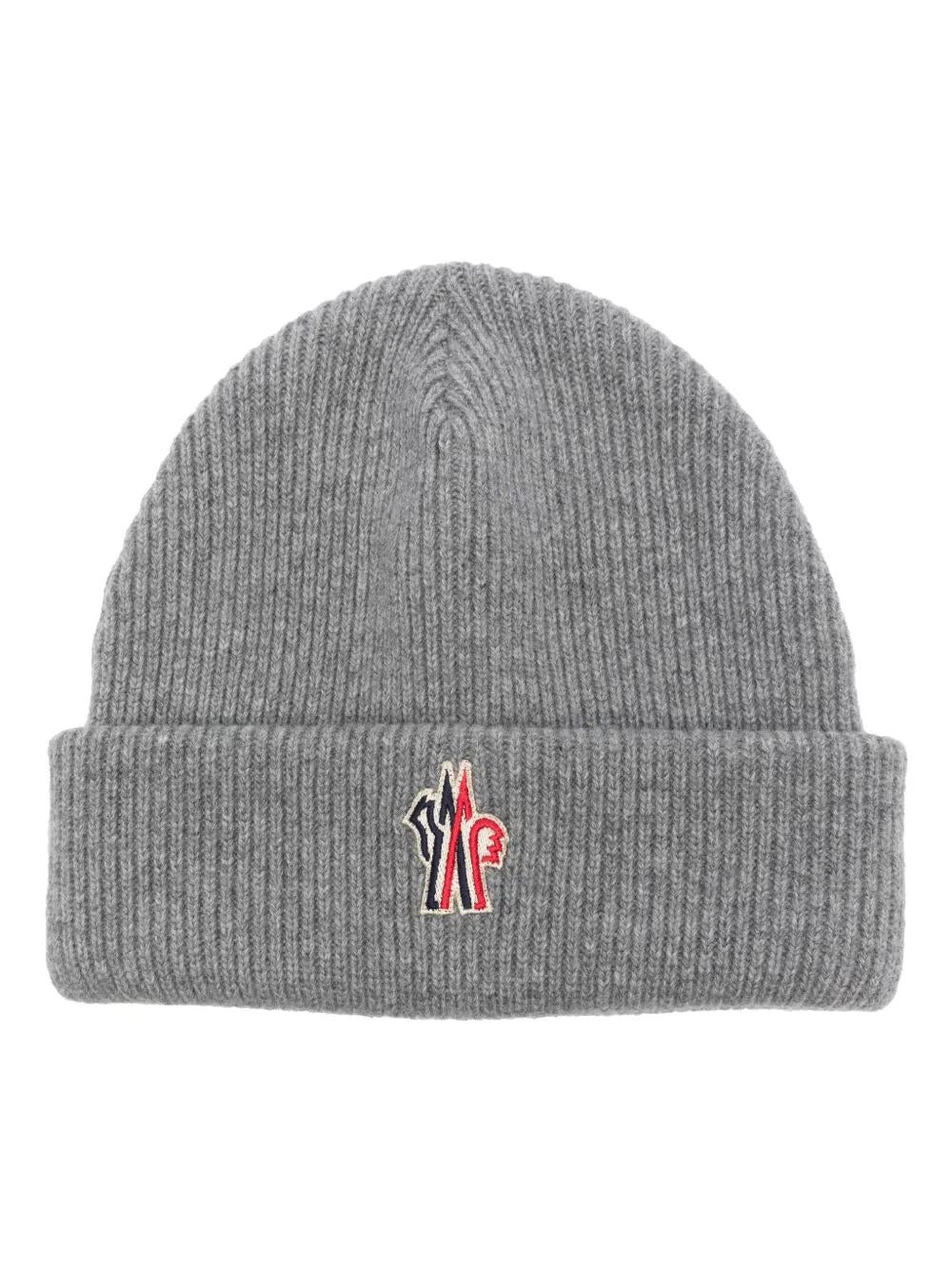 MONCLER GRENOBLE Mini Beanie Hat with Logo