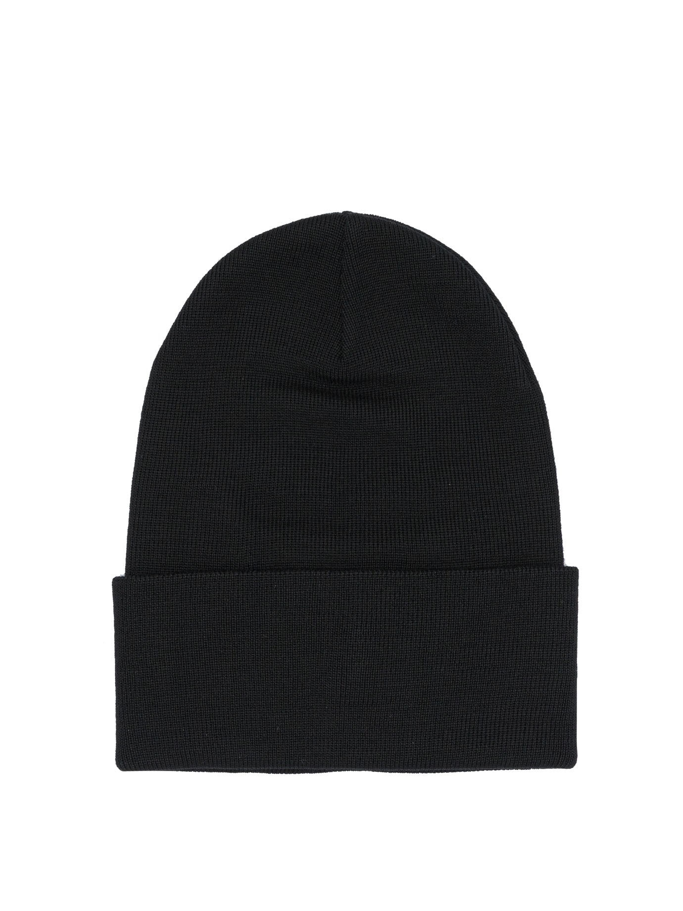 MONCLER GRENOBLE Classic Logo Wool Beanie for Men