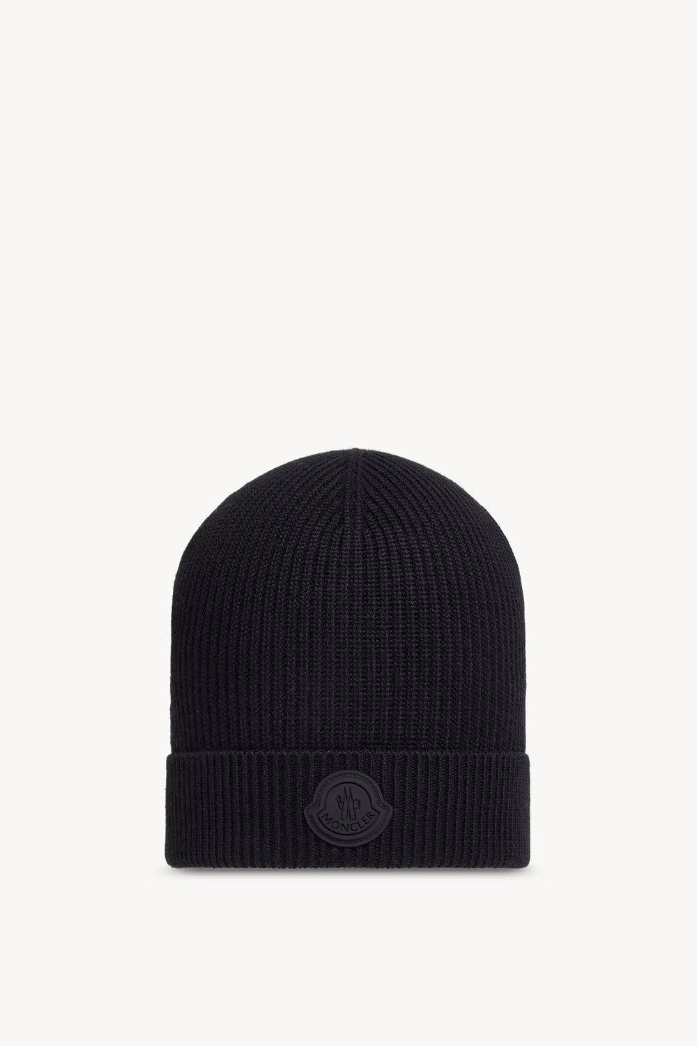 MONCLER Classic Wool Beanie for Men