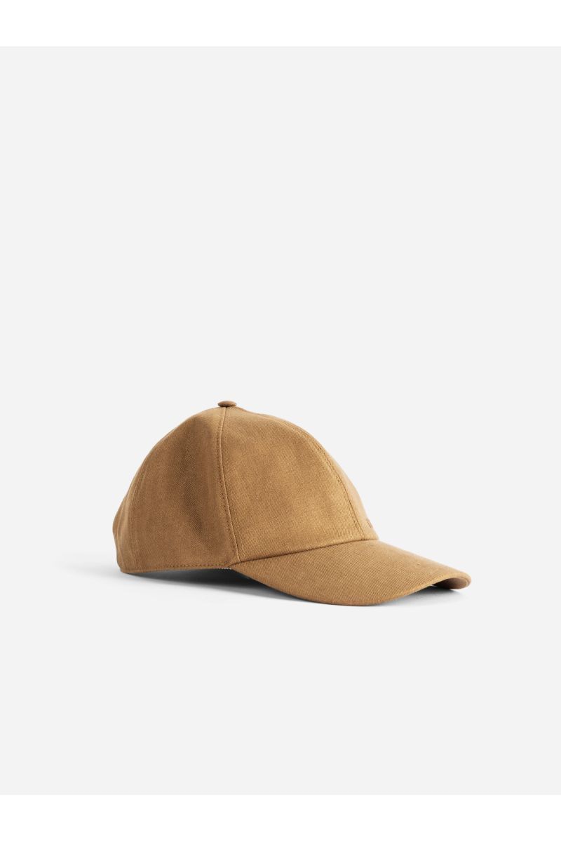 MONCLER Stylish Linen Baseball Cap for Men