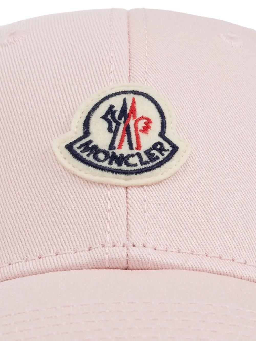 MONCLER Stylish Cotton Logo Baseball Hat for Women