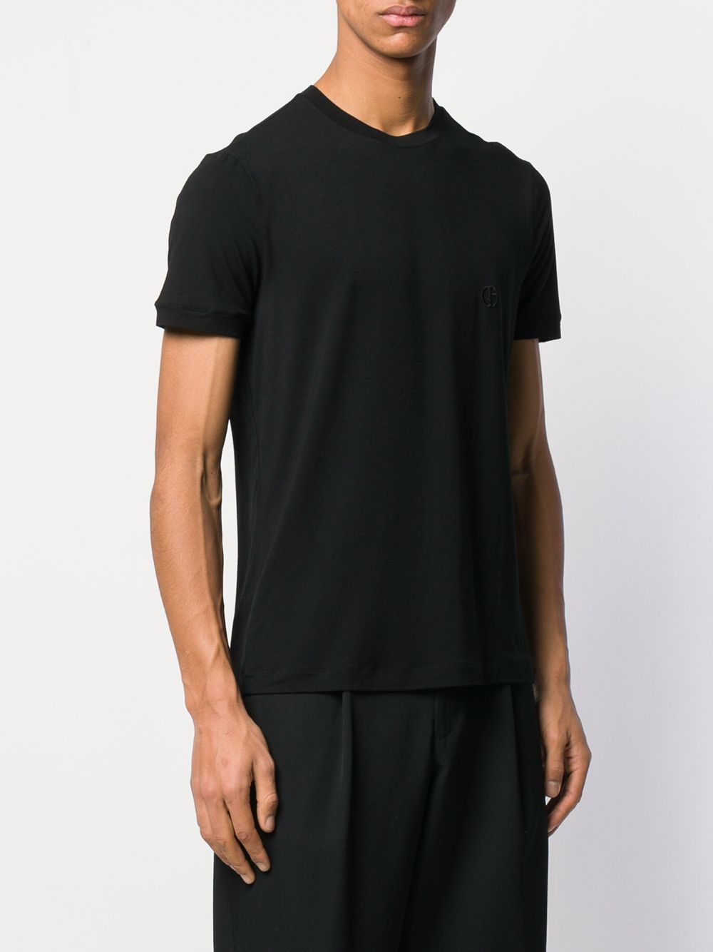 GIORGIO ARMANI Slim Fit Cotton T-Shirt