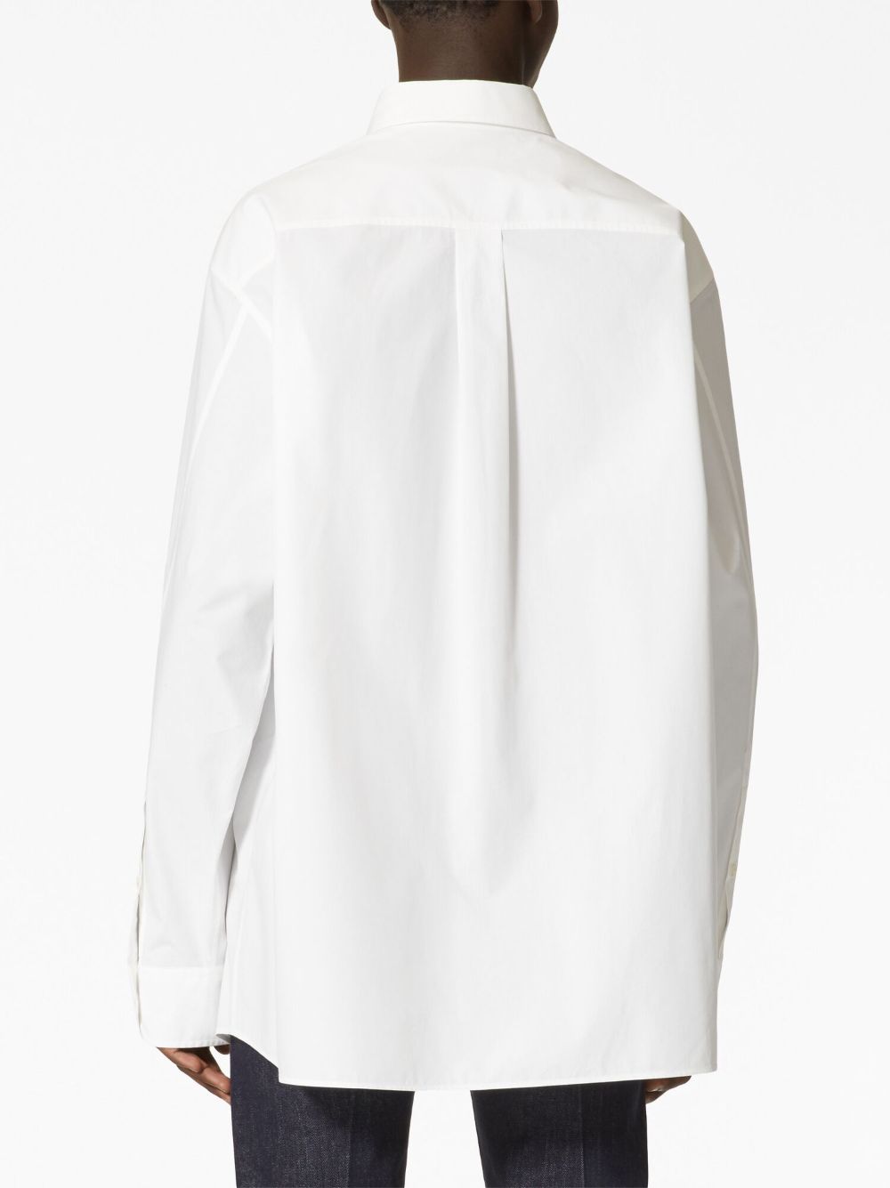 VALENTINO Contemporary Cotton Shirt - Regular Fit