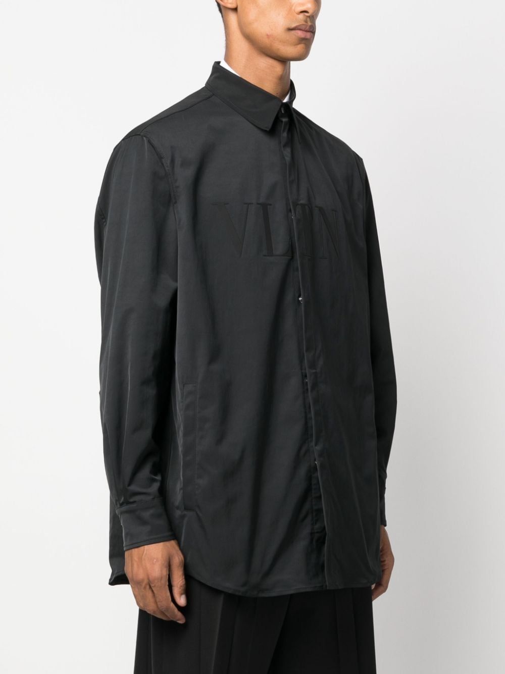 VALENTINO Technical Fabric Overshirt for Men
