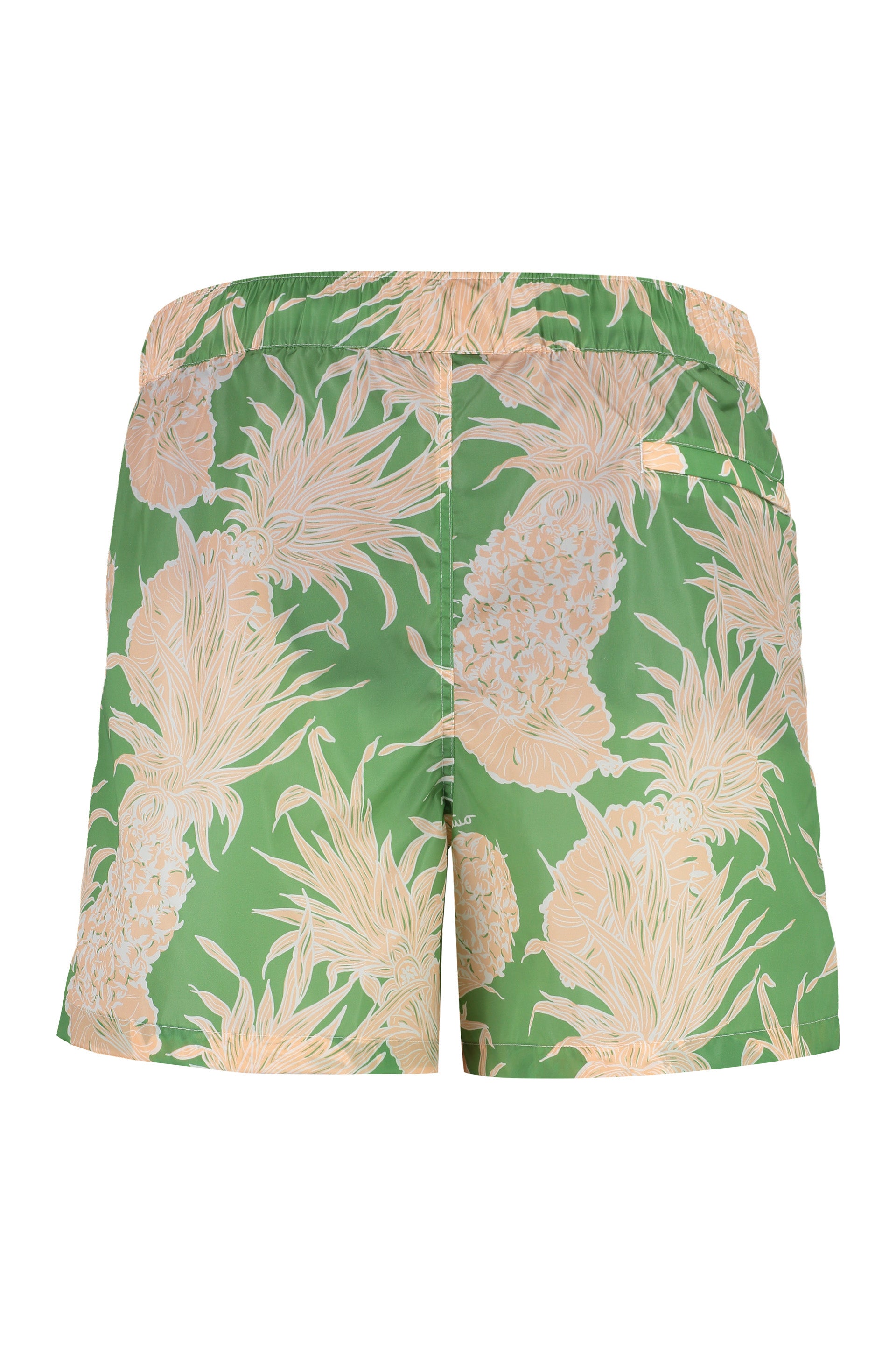 VALENTINO Pineapple Printed Swim Shorts - Men’s Beachwear