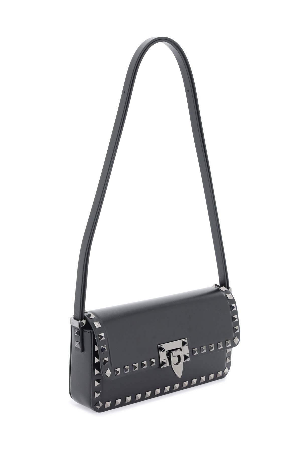 VALENTINO GARAVANI Mini Leather Rockstud Shoulder Handbag